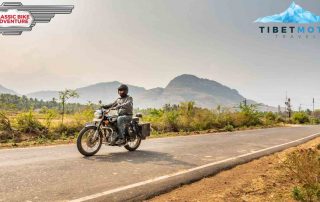 Entspannt auf der Motorradtour in Indien