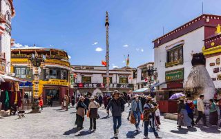 Besuch in Lhasa in Tibet